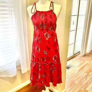 Free People midi dress. ♡